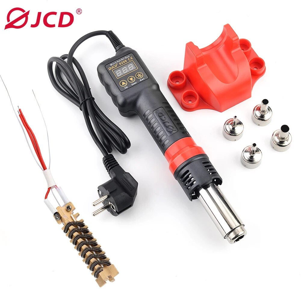 Heat Gun Embossing - Jcd-مسدس الهواء الساخن الصغير ، محطة