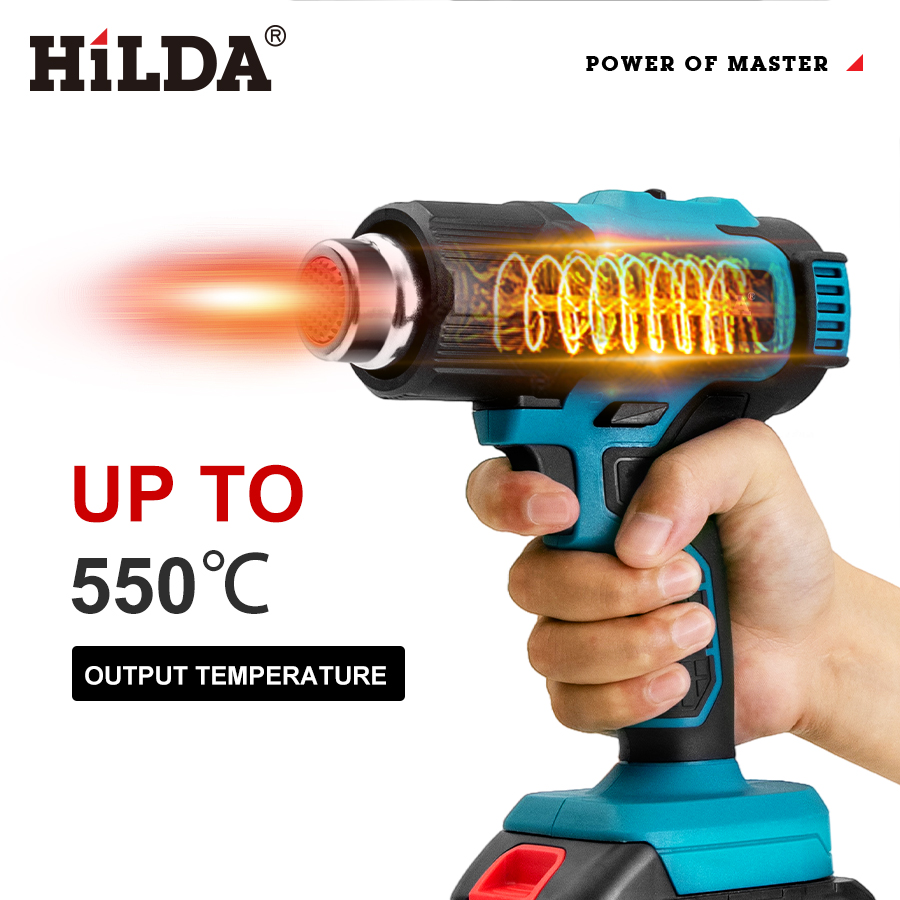 Heat Gun Embossing - مسدس هواء ساخن محمول من هيلدا