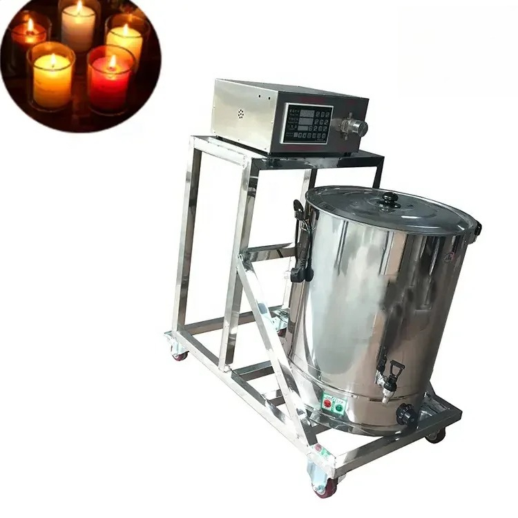 آلة تعبئة زيت شمع الصويا الأوت - مراجعة Candle Making Machine Price وسعره