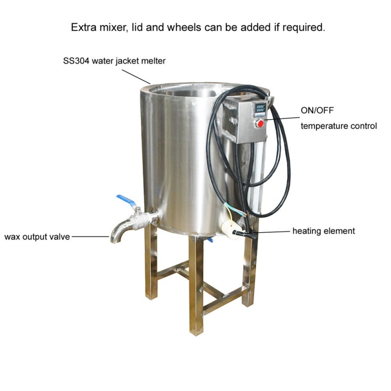 آلة صهر الشمع الكهربائية الصغي - مراجعة Candle Making Machine Price وسعره