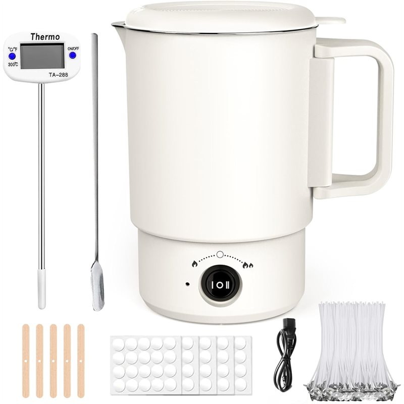 طقم وعاء كهربائي لصهر الشمع A4 - مراجعة Candle Making Machine وسعره