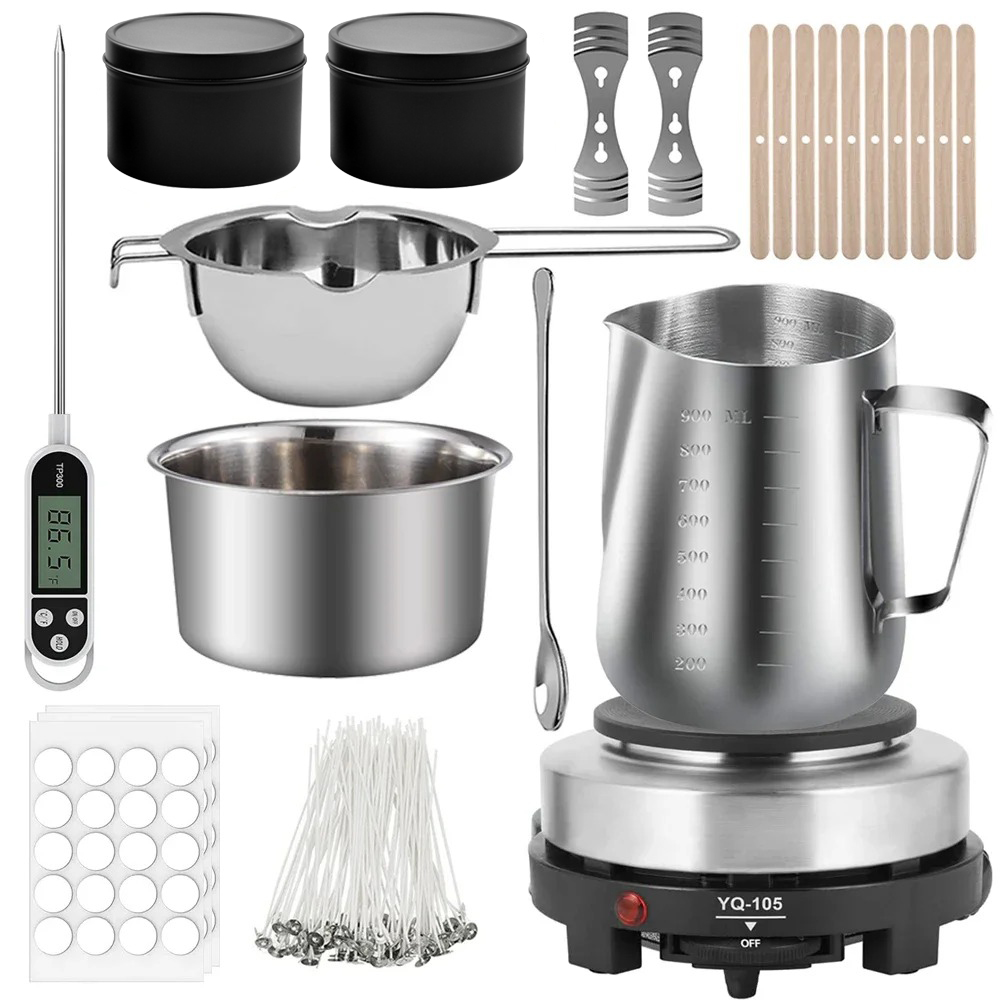 مجموعة صناعة الشموع Glintmos D - مراجعة Candle Making Tools وسعره