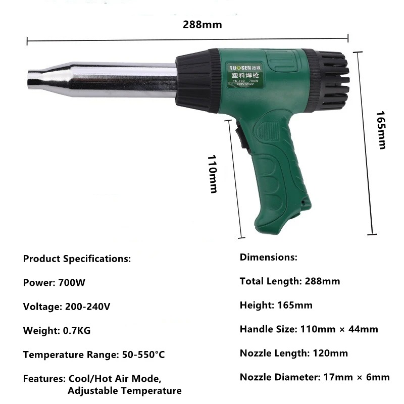 مسدس حراري عالي الحرارة، مسدس  - مراجعة Heat Gun Embossing وسعره