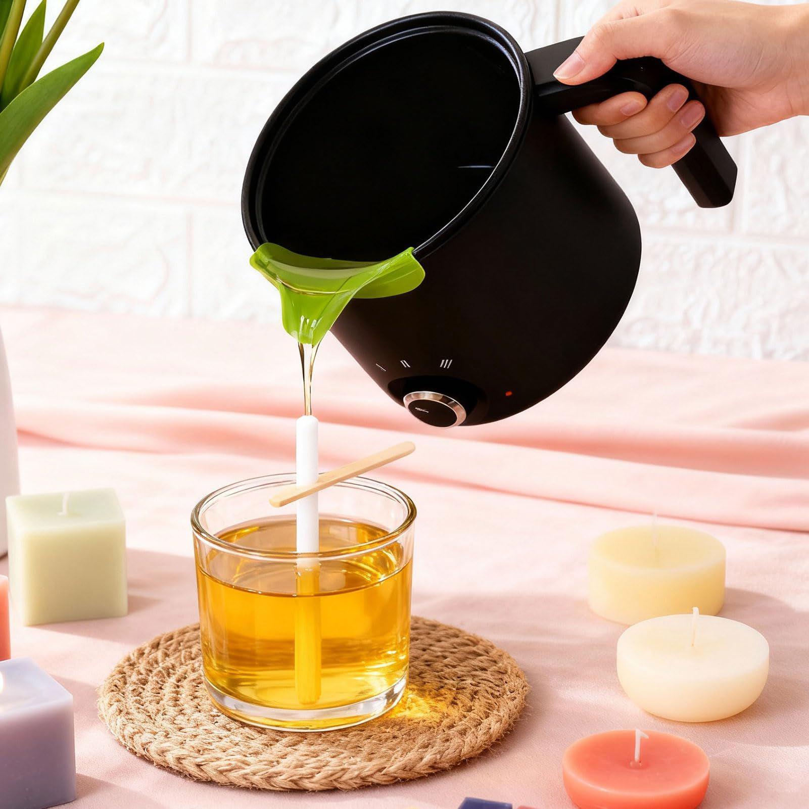 وعاء كهربائي لصهر شمع الشموع س - مراجعة Candle Making Machine وسعره