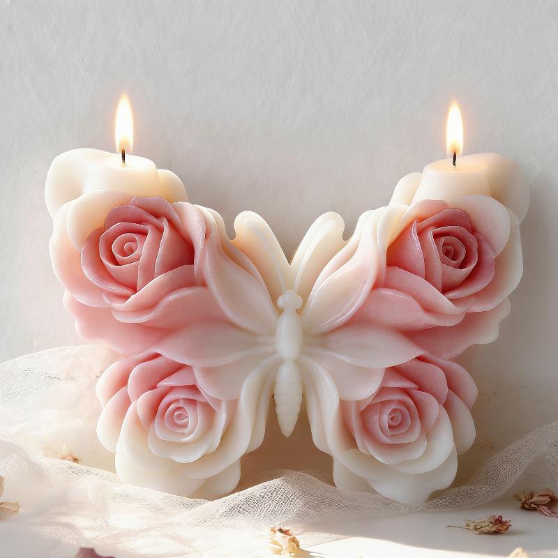 قالب سيليكون على شكل فراشة وور - مراجعة Candle Making Tools وسعره