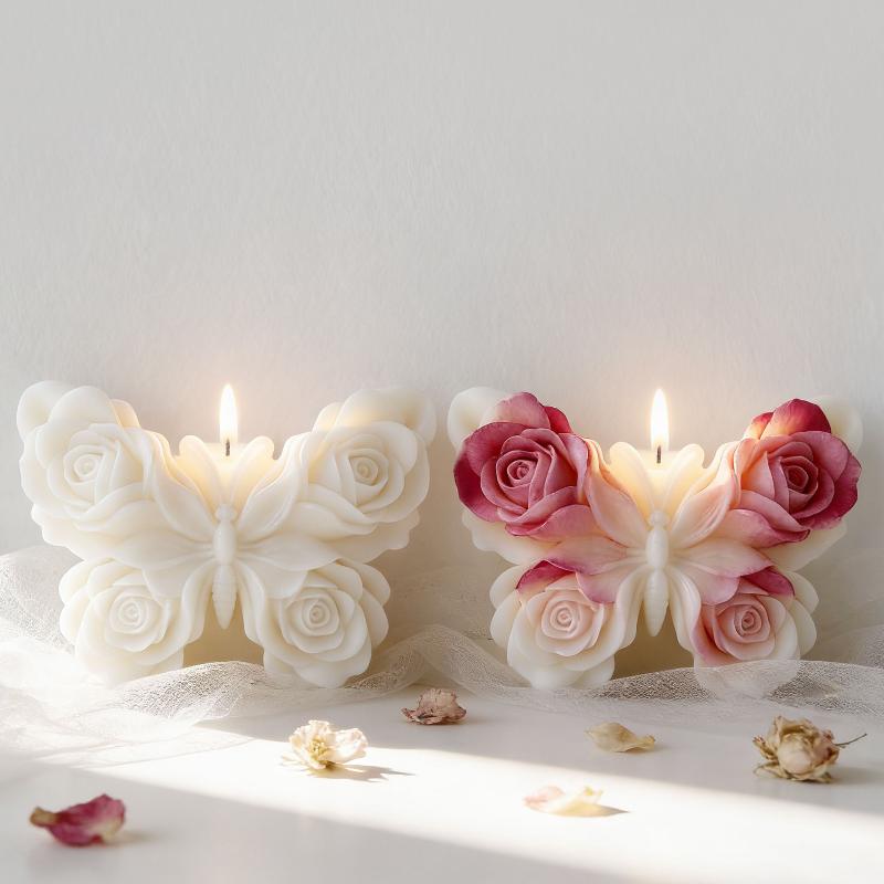 قالب سيليكون على شكل فراشة وور - مراجعة Candle Making Tools وسعره