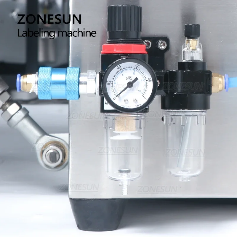 ZONESUN TB-500A التلقائي مزدوج - مراجعة Label Sticker Round وسعره